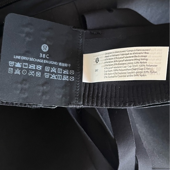 Lululemon high support sports bra NWOT 38C - Picture 12 of 13
